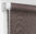 Рулонные шторы Мини – Металлик темно-коричневый
