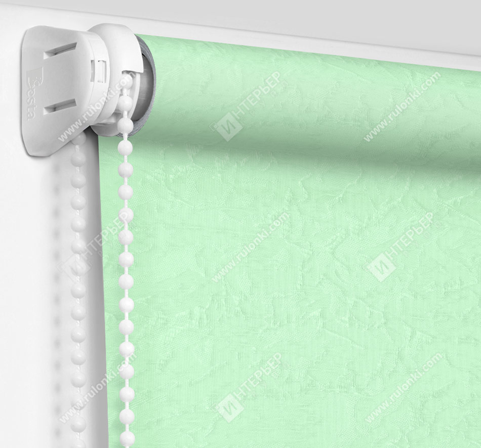 Рулонные шторы Мини - Шелк светло-зеленый