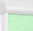 Рулонные кассетные шторы УНИ – Шелк светло-зеленый