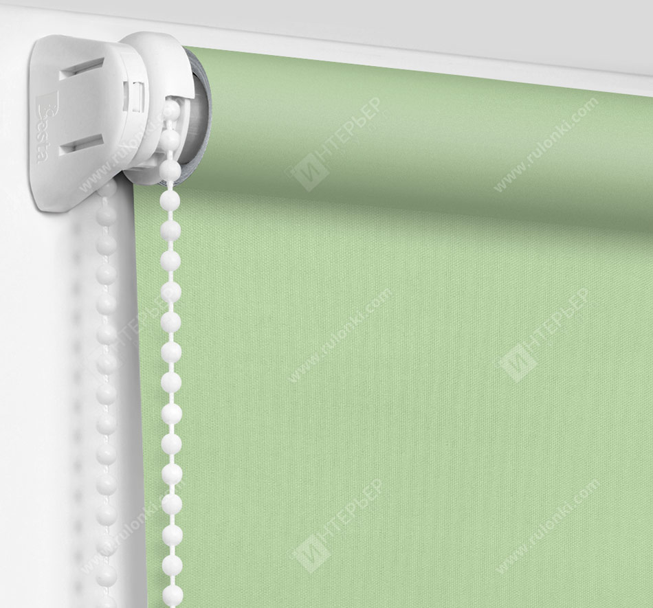 Рулонные шторы Мини - Респект блэкаут зеленый