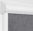 Рулонные кассетные шторы УНИ – Анже блэкаут темно-серый